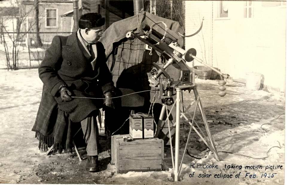 Ray Cooke - Filming the 1935 Solar Eclipse