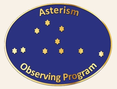 Astronomical League Asterism Pin.
