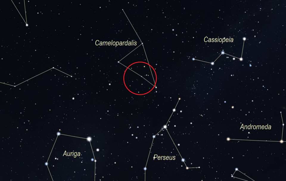 Kemble's Cascade finder chart - Stellarium