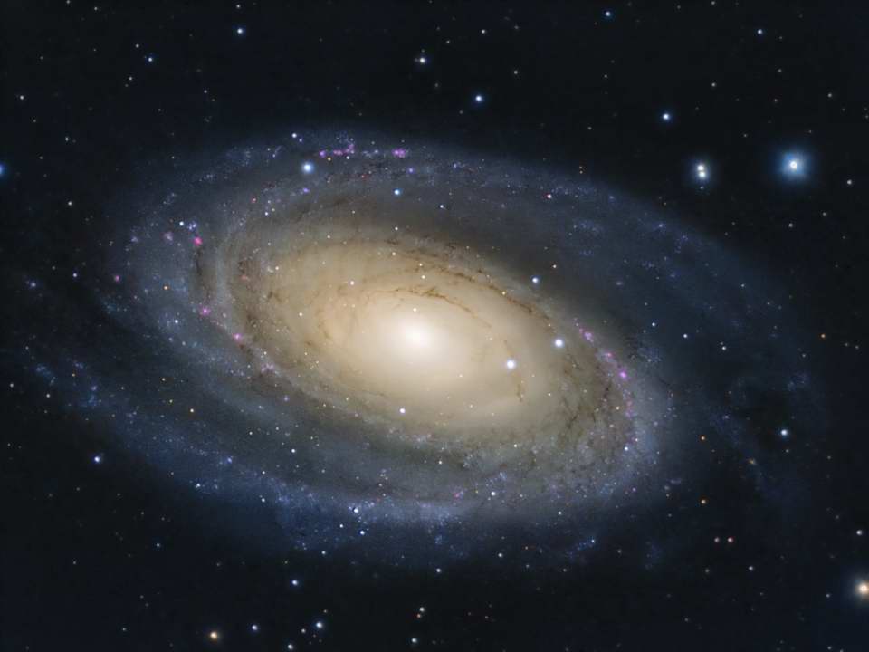M81 = Bode's Galaxy from G-Scope