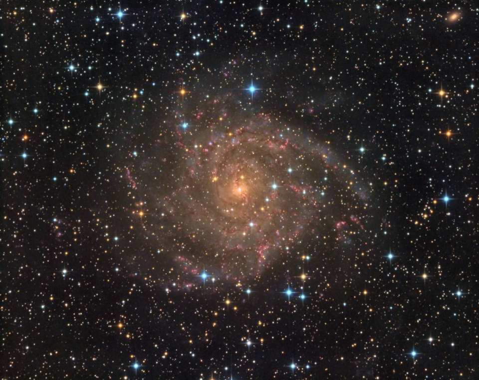 IC 342 - The Hidden Galaxy by Gabe Shaughnessy 