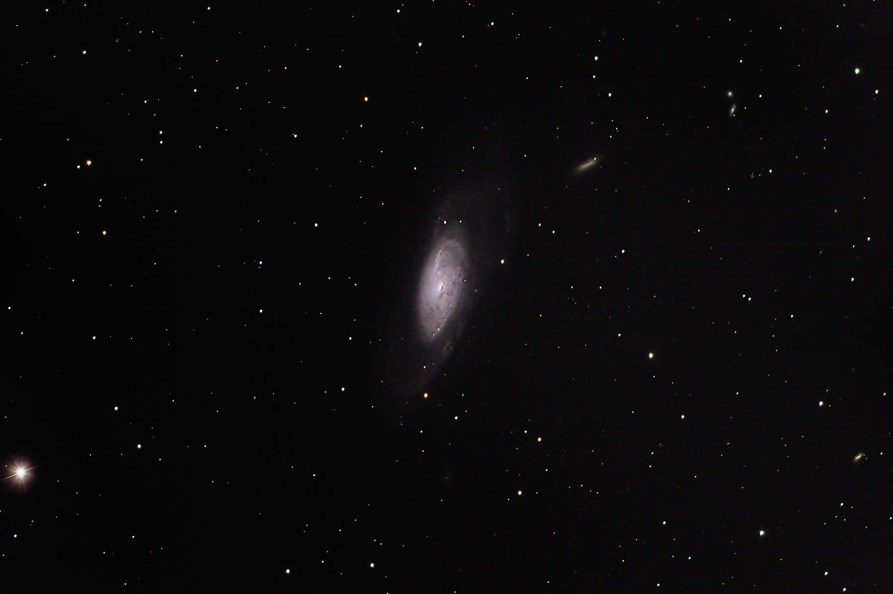 M106 Plus Bonus Galaxies
