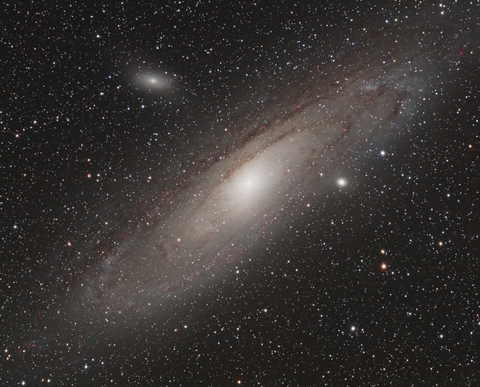 M31 / M32 / M110 - Andromeda Galaxy by Jeff Kraehnke 
