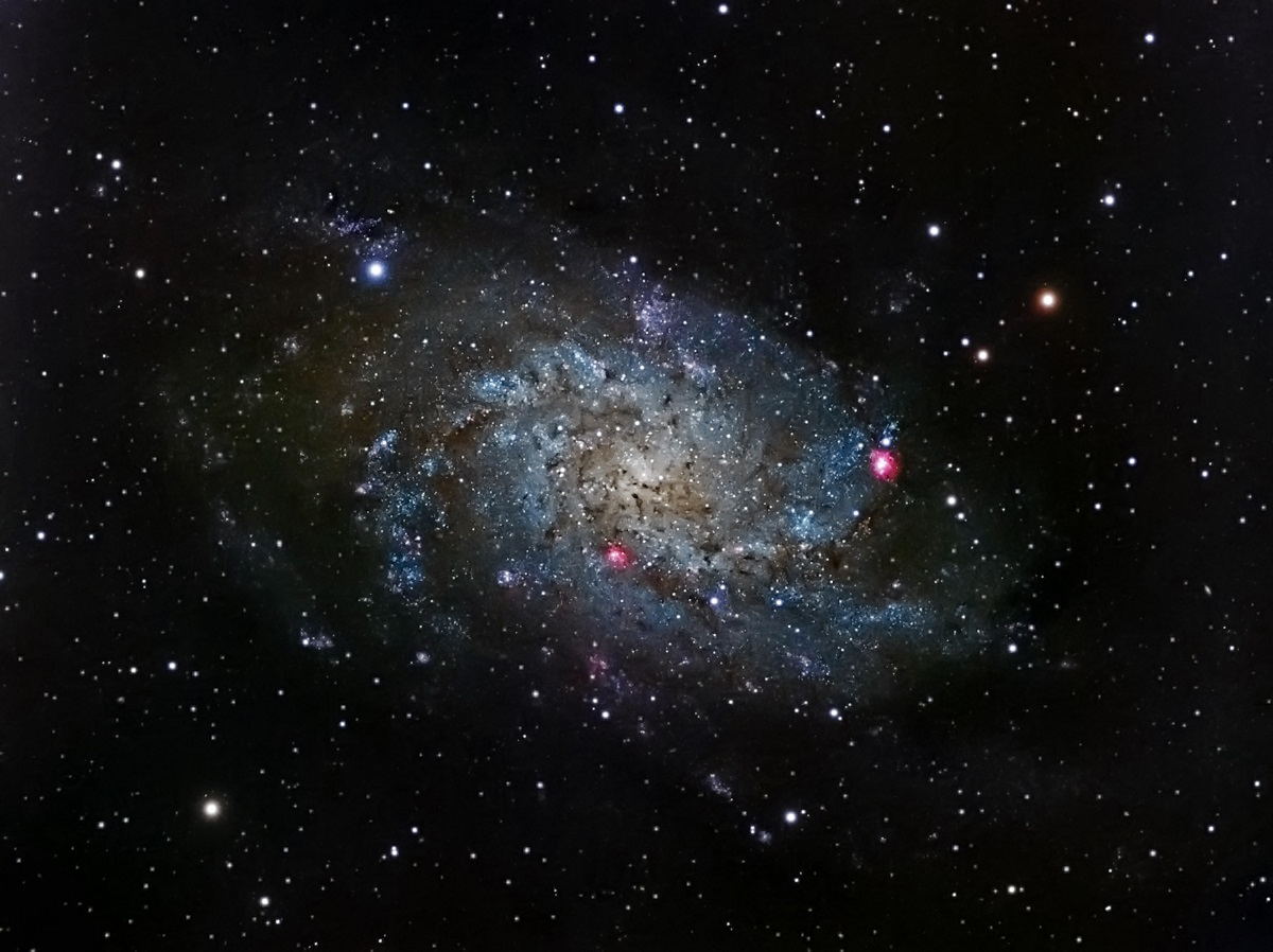 M33 - Triangulum Galaxy by Nolan Zadra 