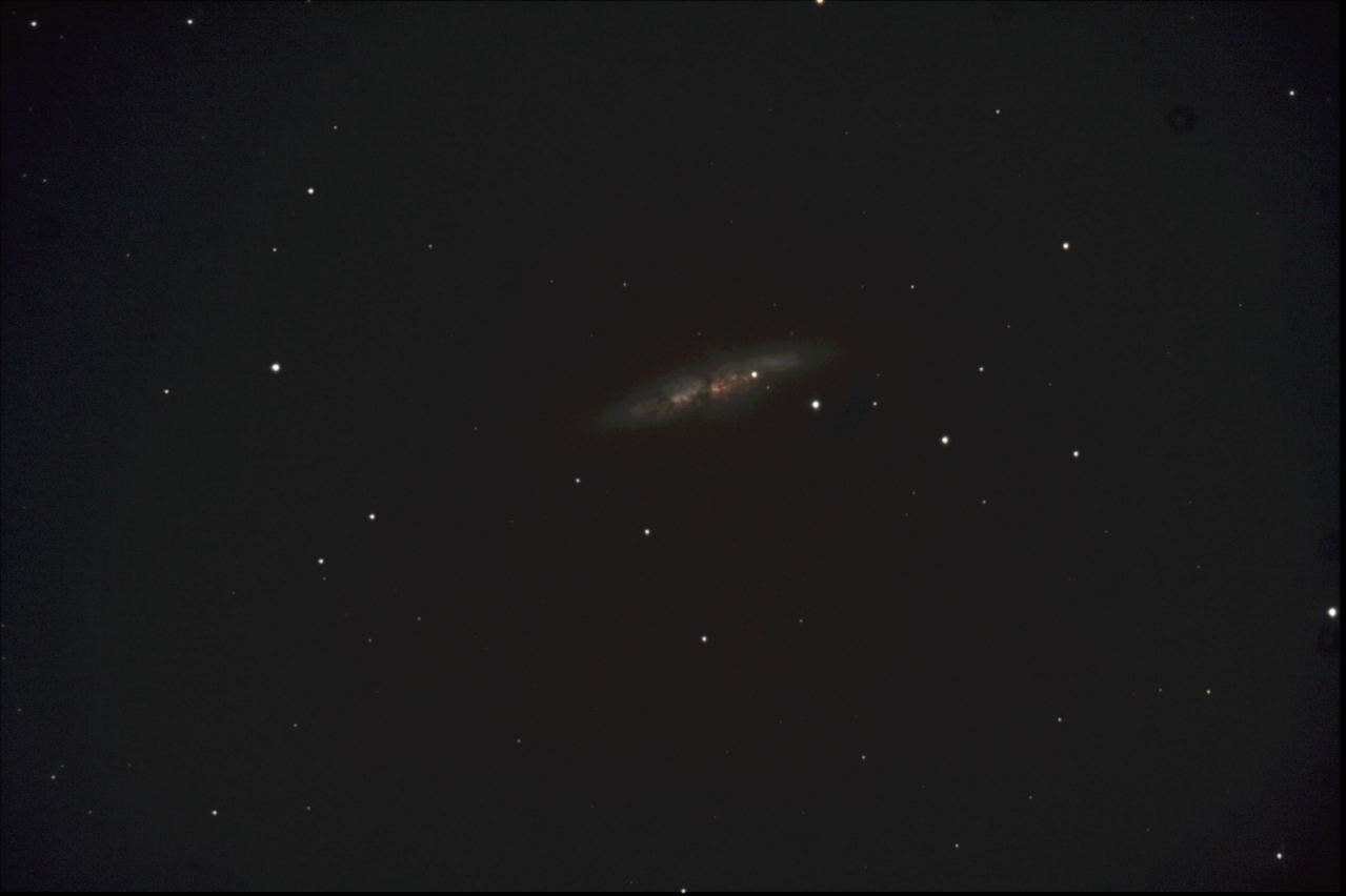 Supernova in M82  by Michael Smiley 