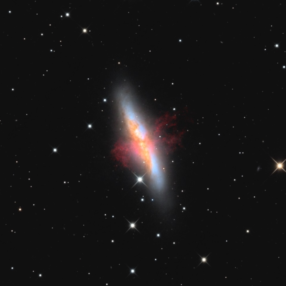 M82 - The Cigar Galaxy by Gabe Shaughnessy 