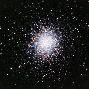 M13 Great Hercules Cluster by Ron Lundgren 