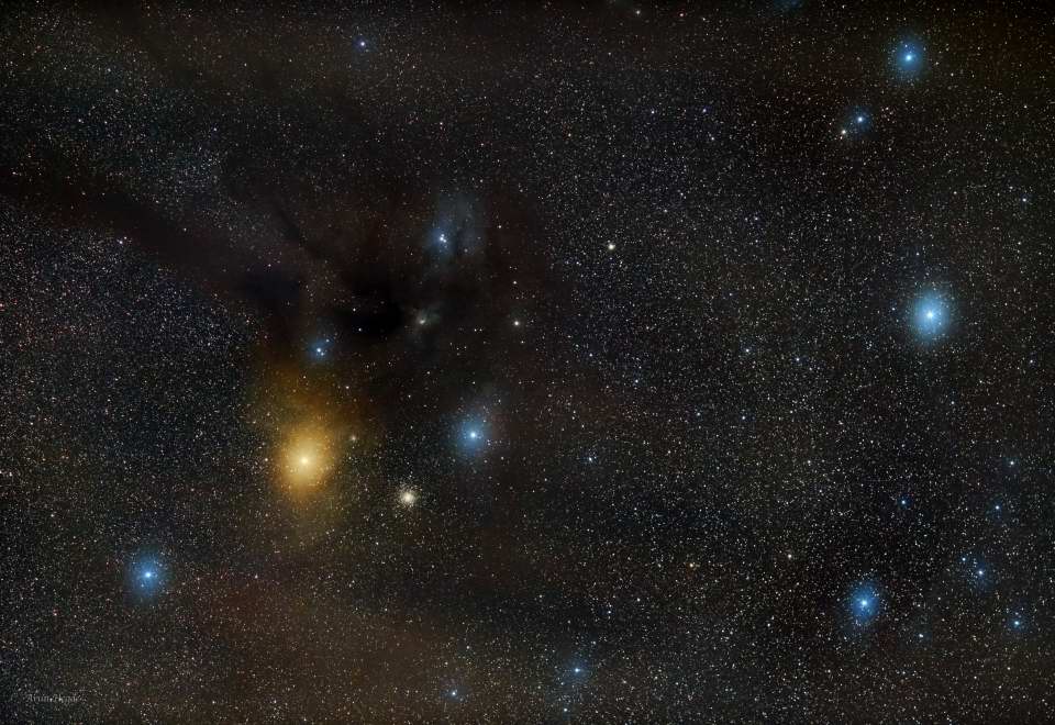 Antares Region with M4 - Widefield by Arun Hegde 