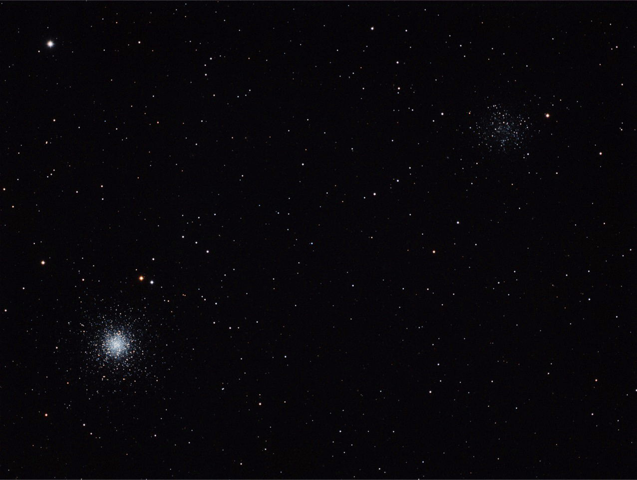 M53 
		and NGC5053