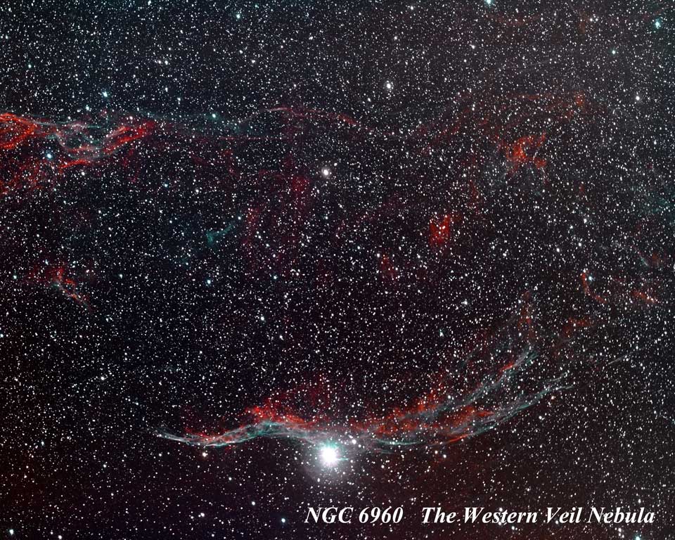 NGC 6960 - Veil Nebula by Paul Borchardt 