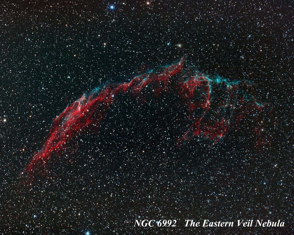 NGC 6992 - Eastern Veil Nebula by Paul Borchardt 