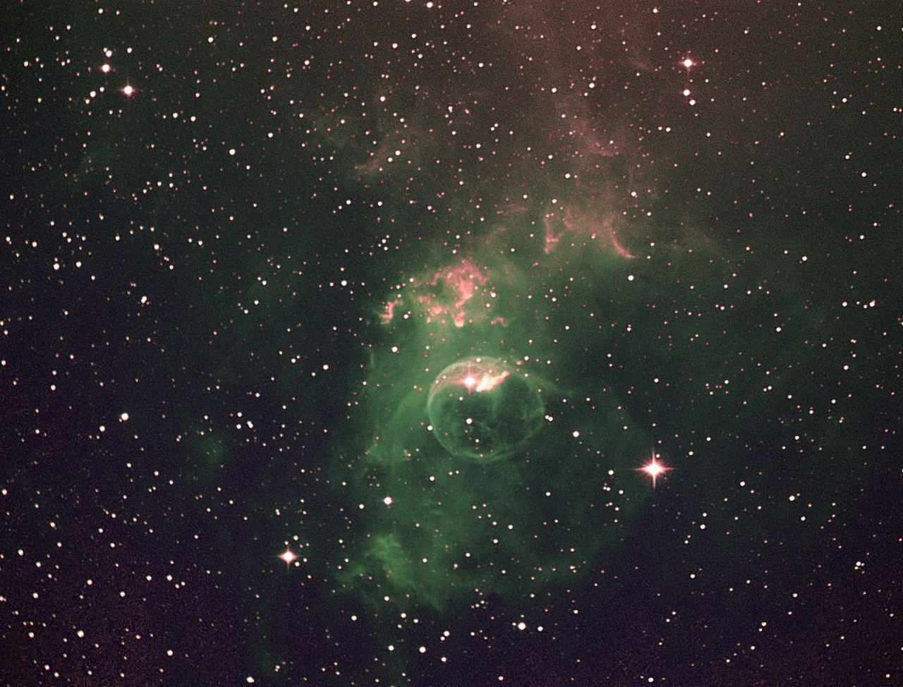 Bubble Nebula by Scott Jamieson 