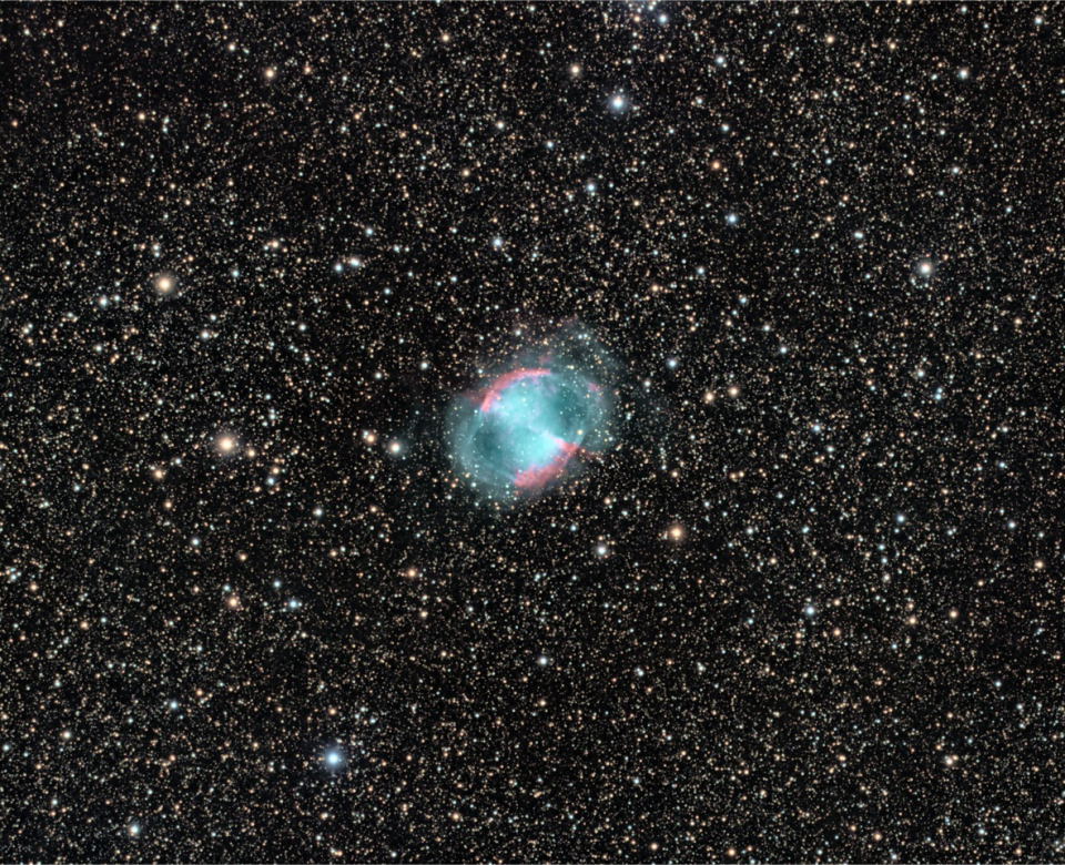 M27 
		- The Dumbbell Nebula