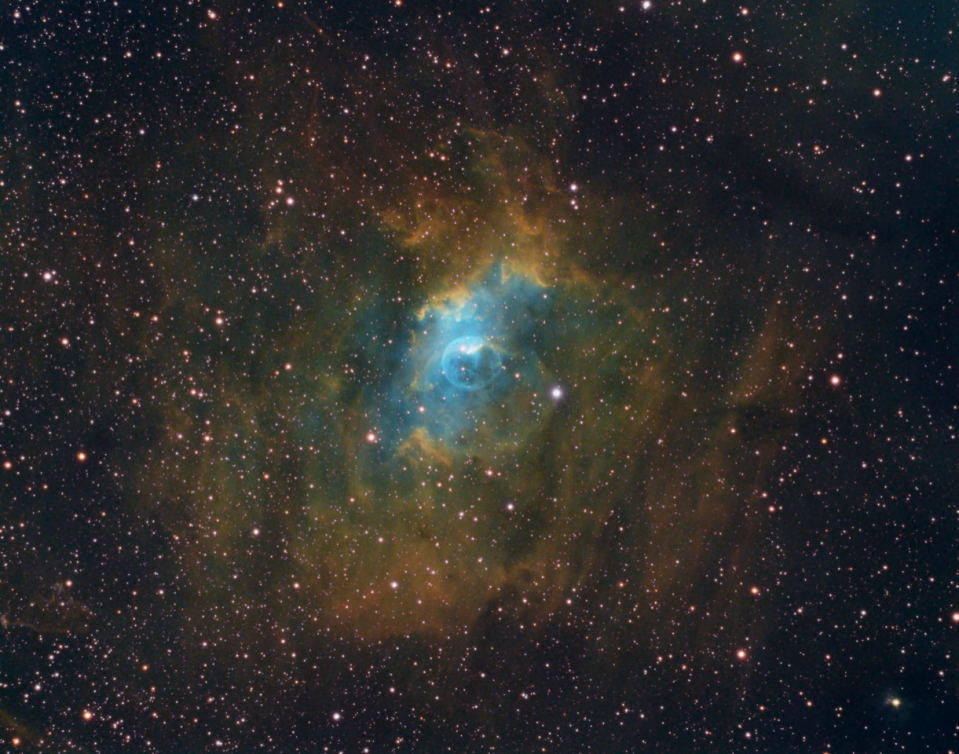 NGC 
		7635 
		- The Bubble Nebula