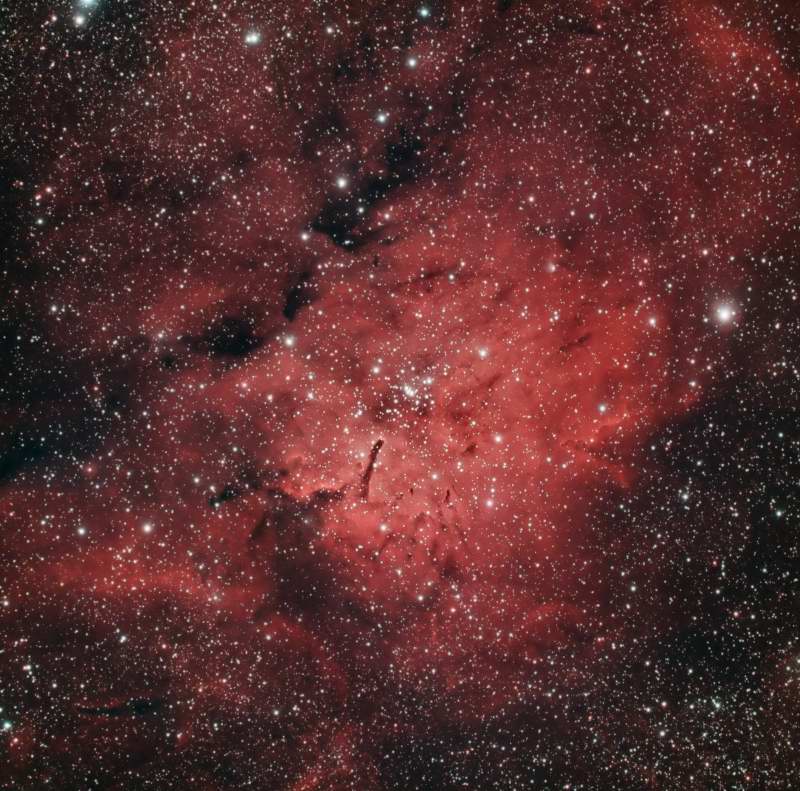 SH2-86 and NGC 6823 by Chad Andrist 