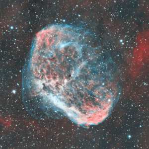 Crescent Nebula by William Gottemoller 