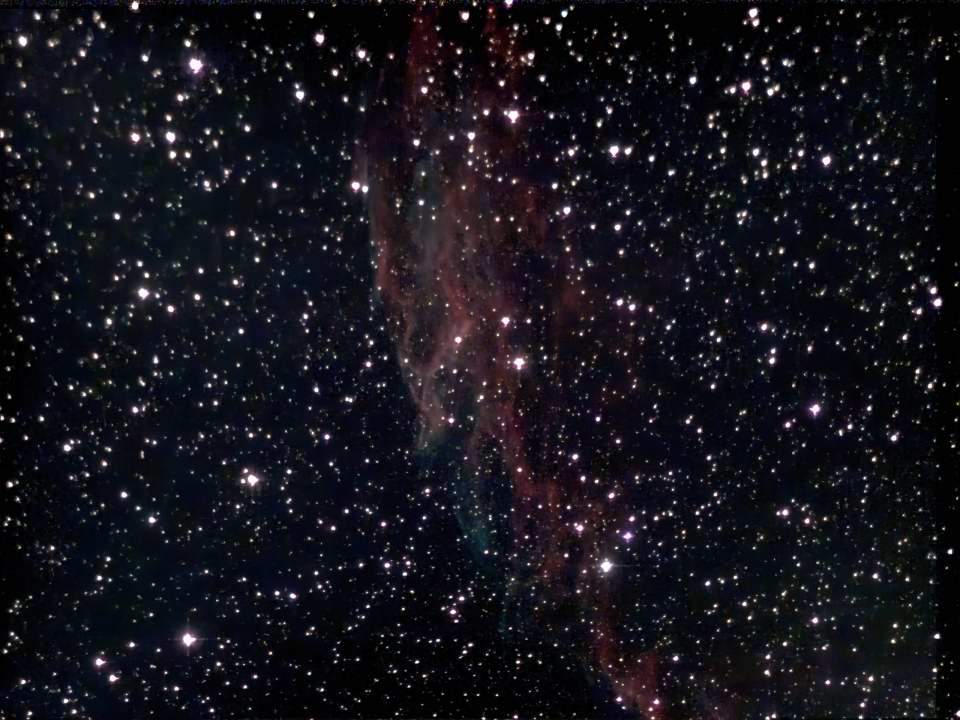 Veil Nebula, Bortle 9, eVscope