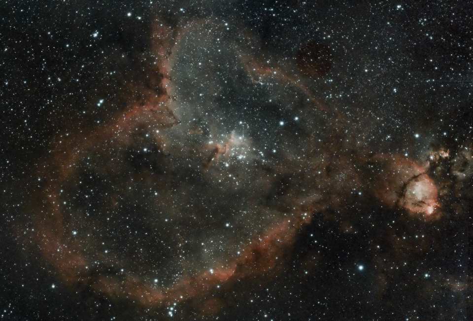 IC1905 - Heart Nebula by Jim Bakic 
