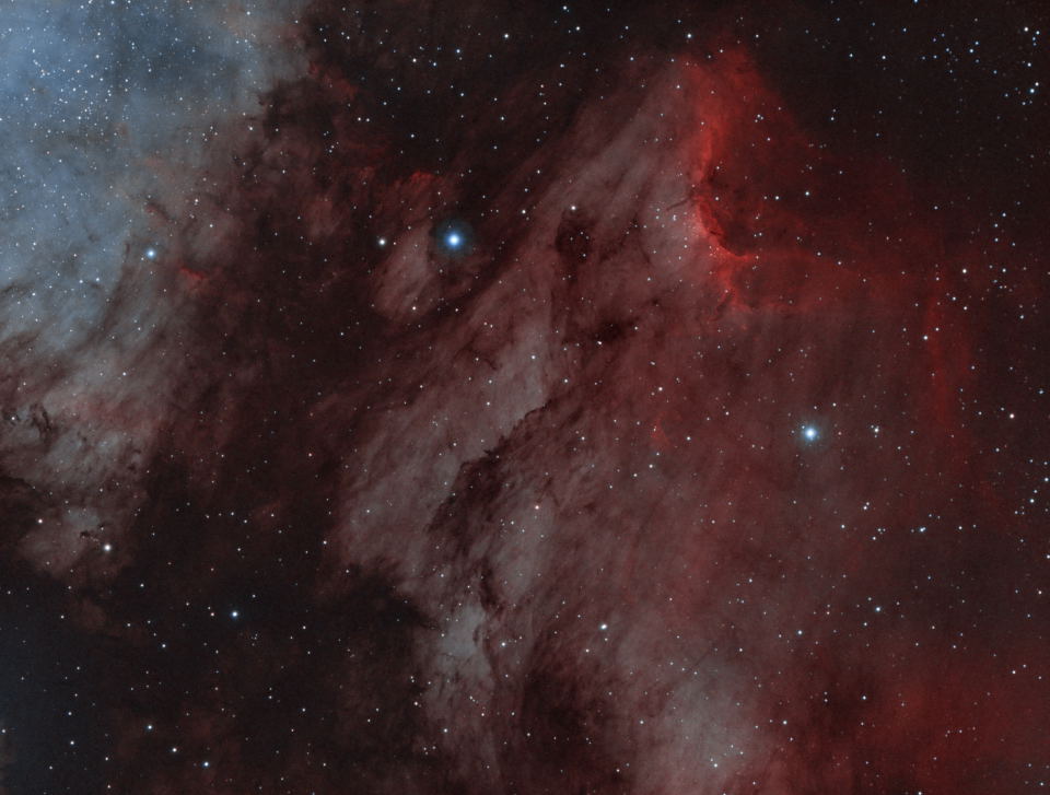 IC 5070 - Pelican Nebula by Tamas Kriska 