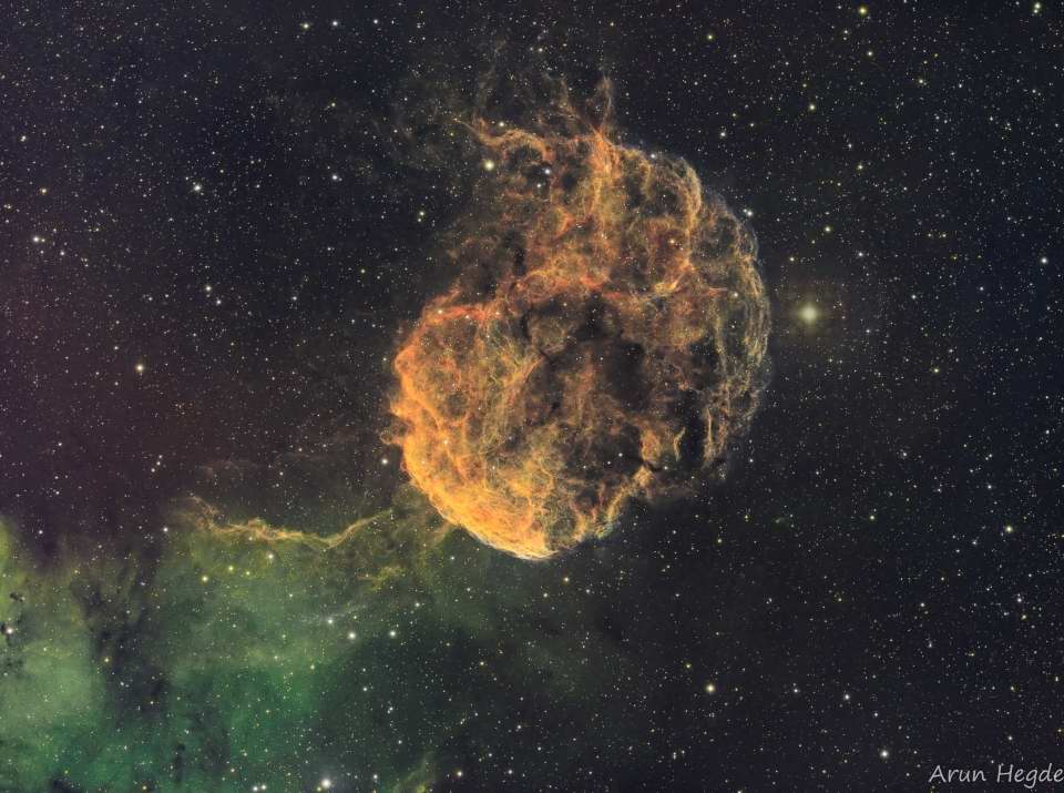 IC 443 - The Jelly Fish in the Sky by Arun Hegde 