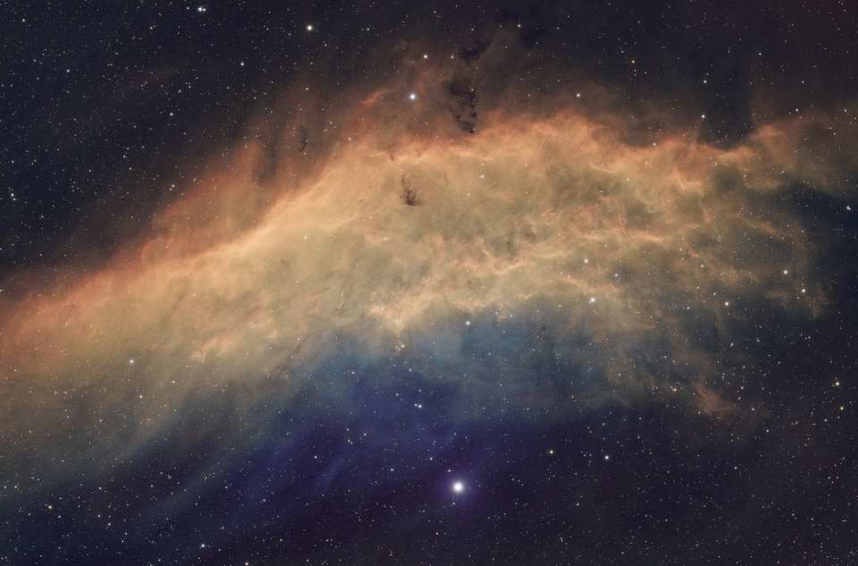 NGC 1499 - The California Nebula by Arun Hegde 