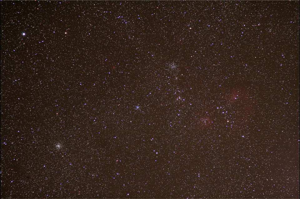 Auriga 
		Widefield - M36, M37, and M38