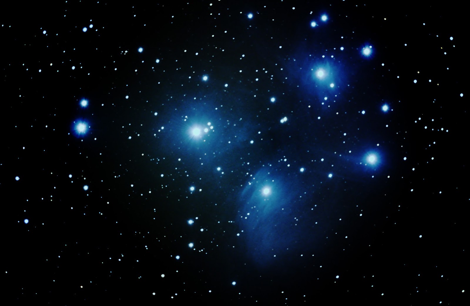 M45 
		- The Pleiades by Jason Doyle 