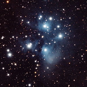 M45 - Pleiades 28-Sept-2021 by Ron Lundgren 