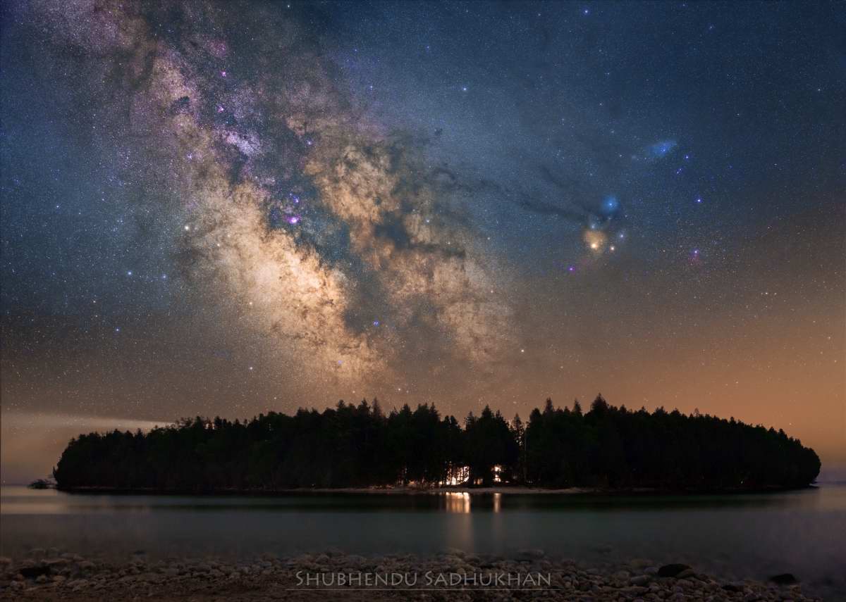 Milky Way Over Cana Island by Shubhendu Sadhukhan 