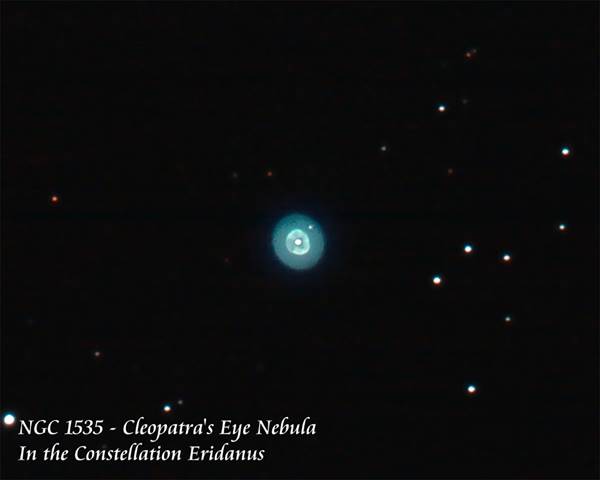 NGC 1535 - Cleopatra's Eye Nebula by Paul Borchardt 