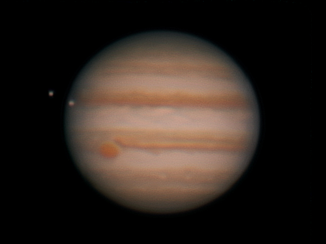 Jupiter Io / Europa Transit by Tamas Kriska 