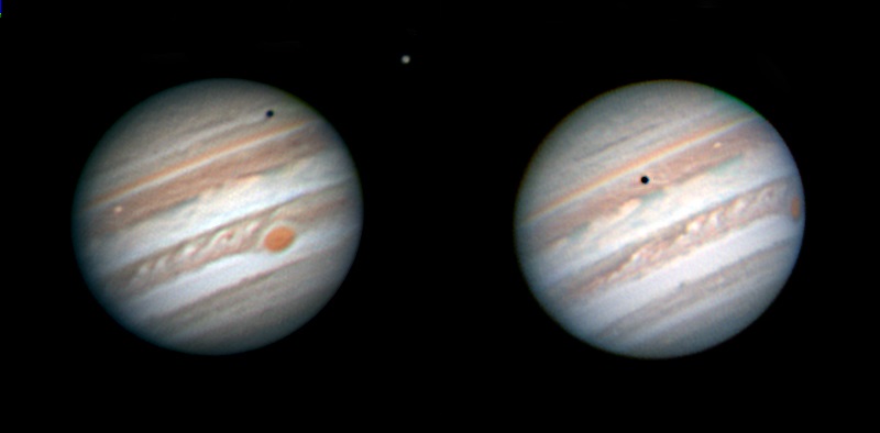 Jupiter - 05/12/2017 - 1.5 Hours Apart