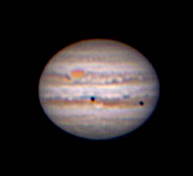 Jupiter Io / Europa Transit by Paul Borchardt 