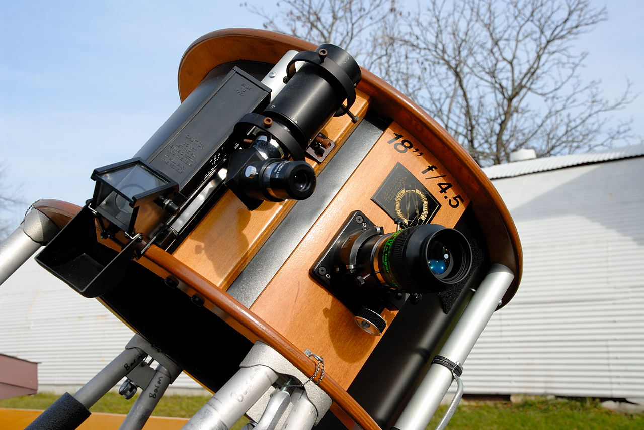 Telrad and Finder scope combination